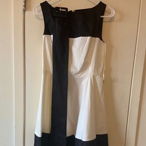 Kate Spade size 4 black and white dress